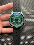 dial black Tag Heuer Carrera Green