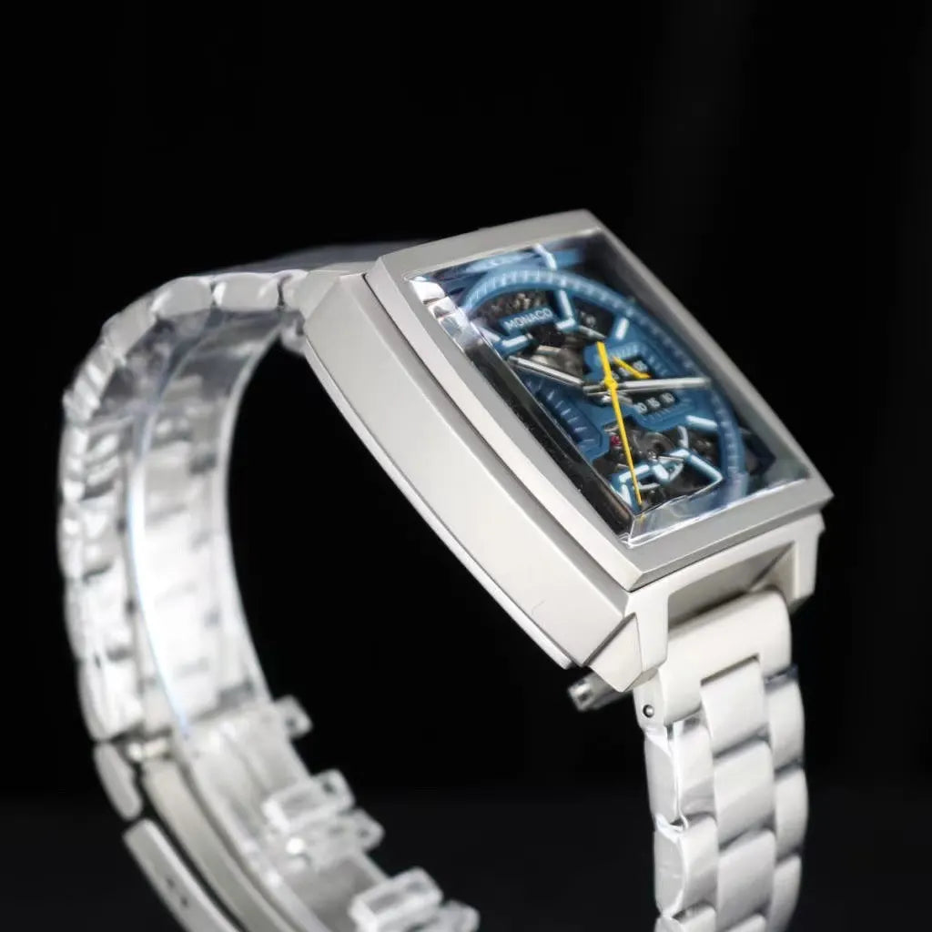dial Tag Heuer Monaco Blue - Hình 4