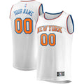 Fanatics Knicks White Jersey custom