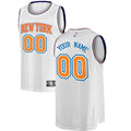 custom Fanatics Knicks White Jersey