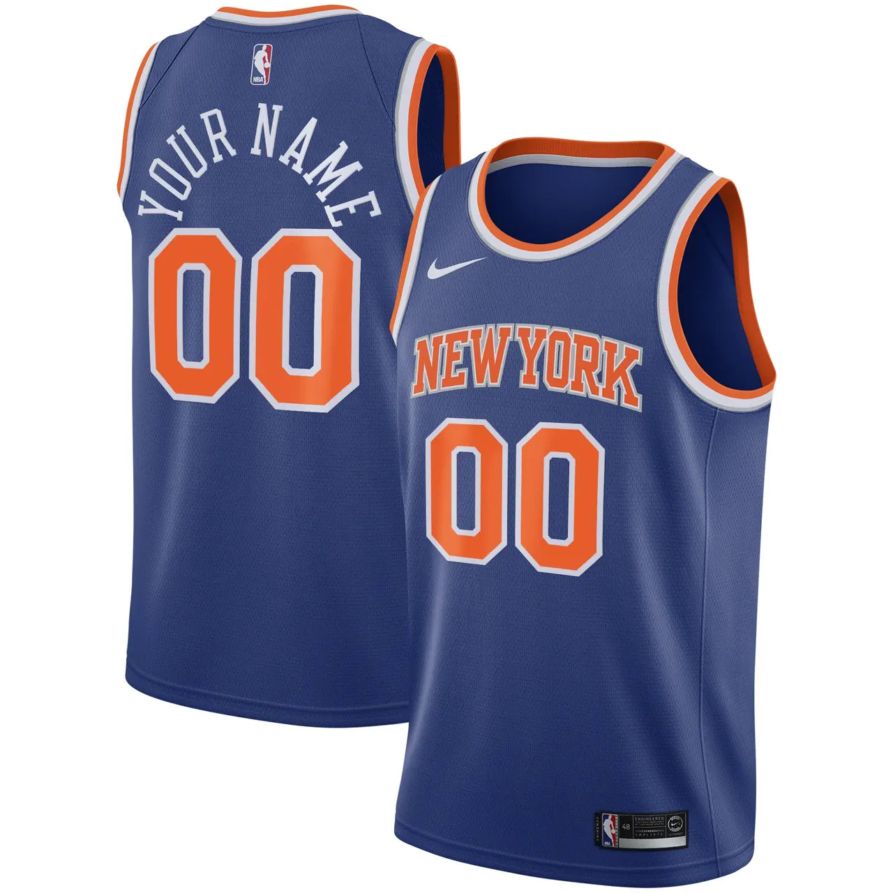 Nike Knicks Royal Blue Jersey