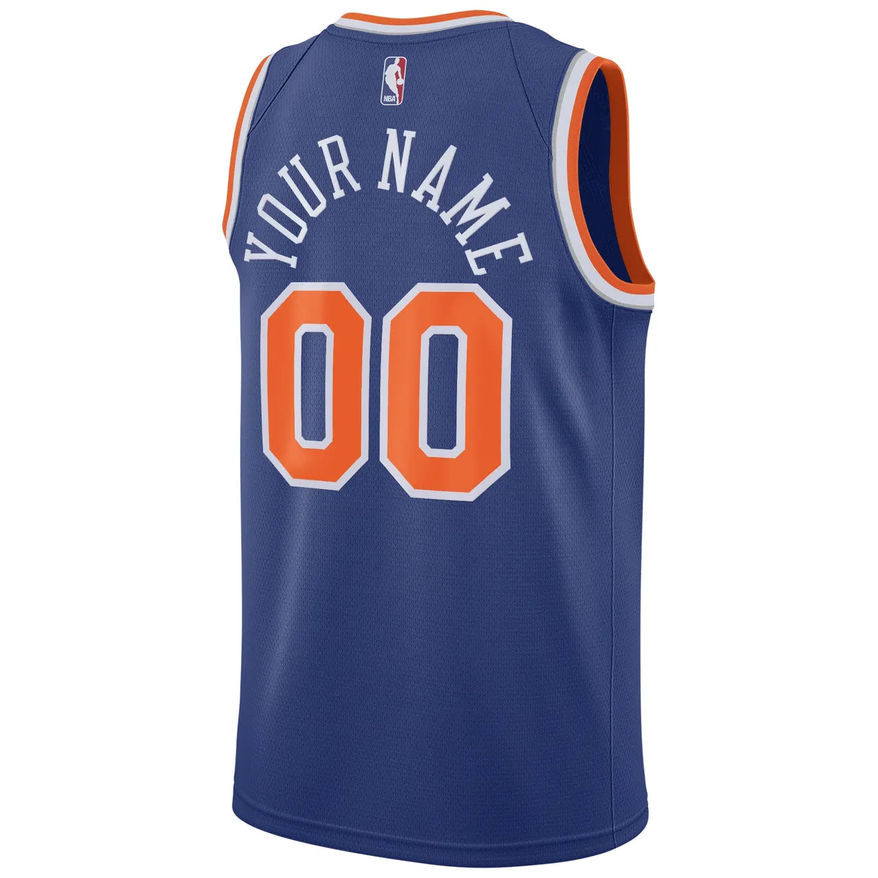 Nike Knicks Royal Blue Jersey - Hình 3