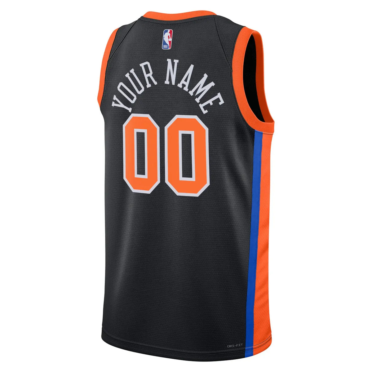 Nike Knicks Black Jersey - Hình 4