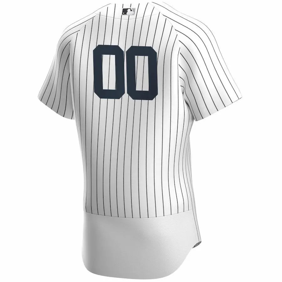 nike mlb Yankees Pinstripe Custom Jersey - Hình 3