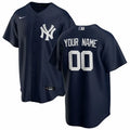 nike Yankees Navy Custom Jersey