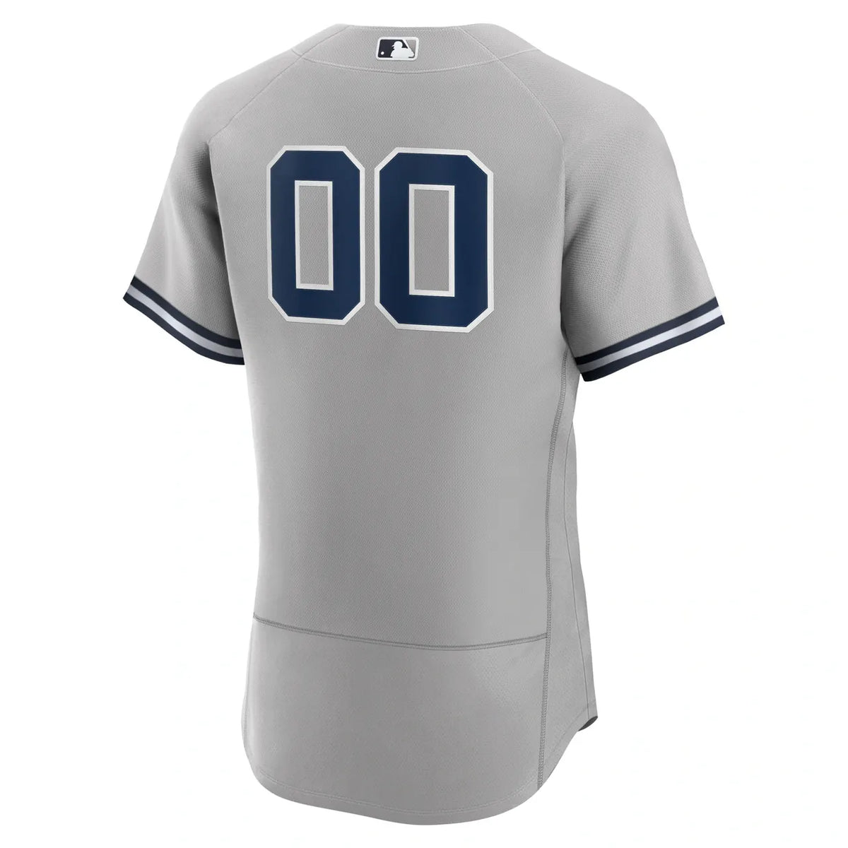 nike custom Yankees Gray Road Jersey - Hình 4