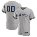 Yankees Gray Road Jersey nike authentic