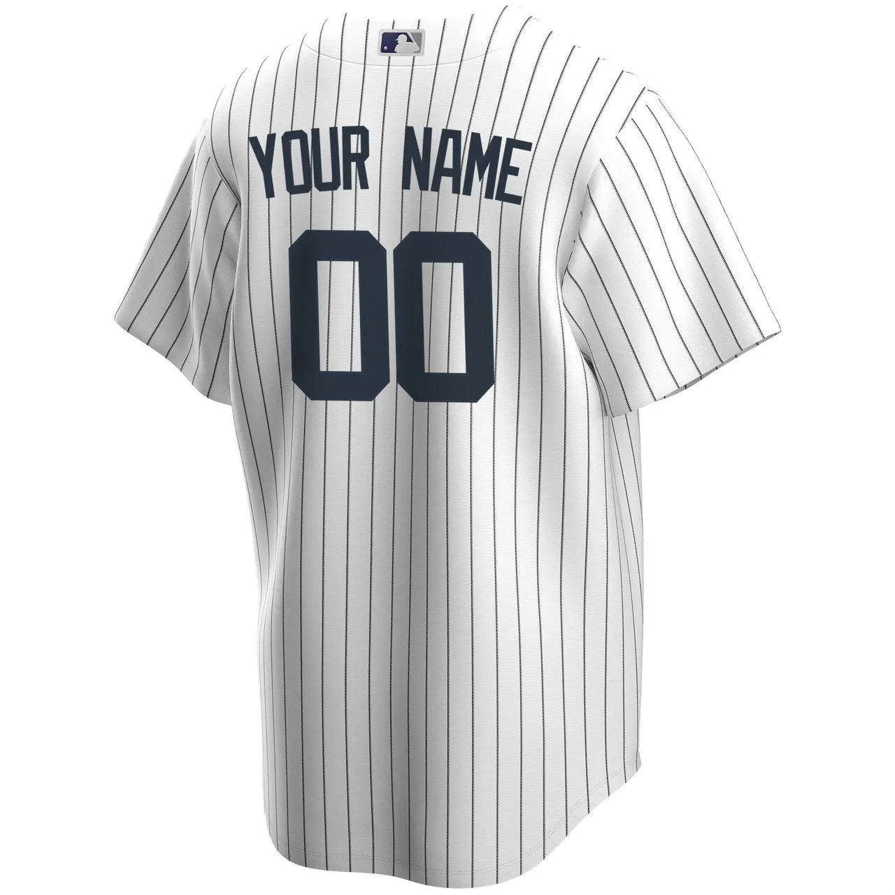 nike Yankees Pinstripe Custom Jersey - Hình 4