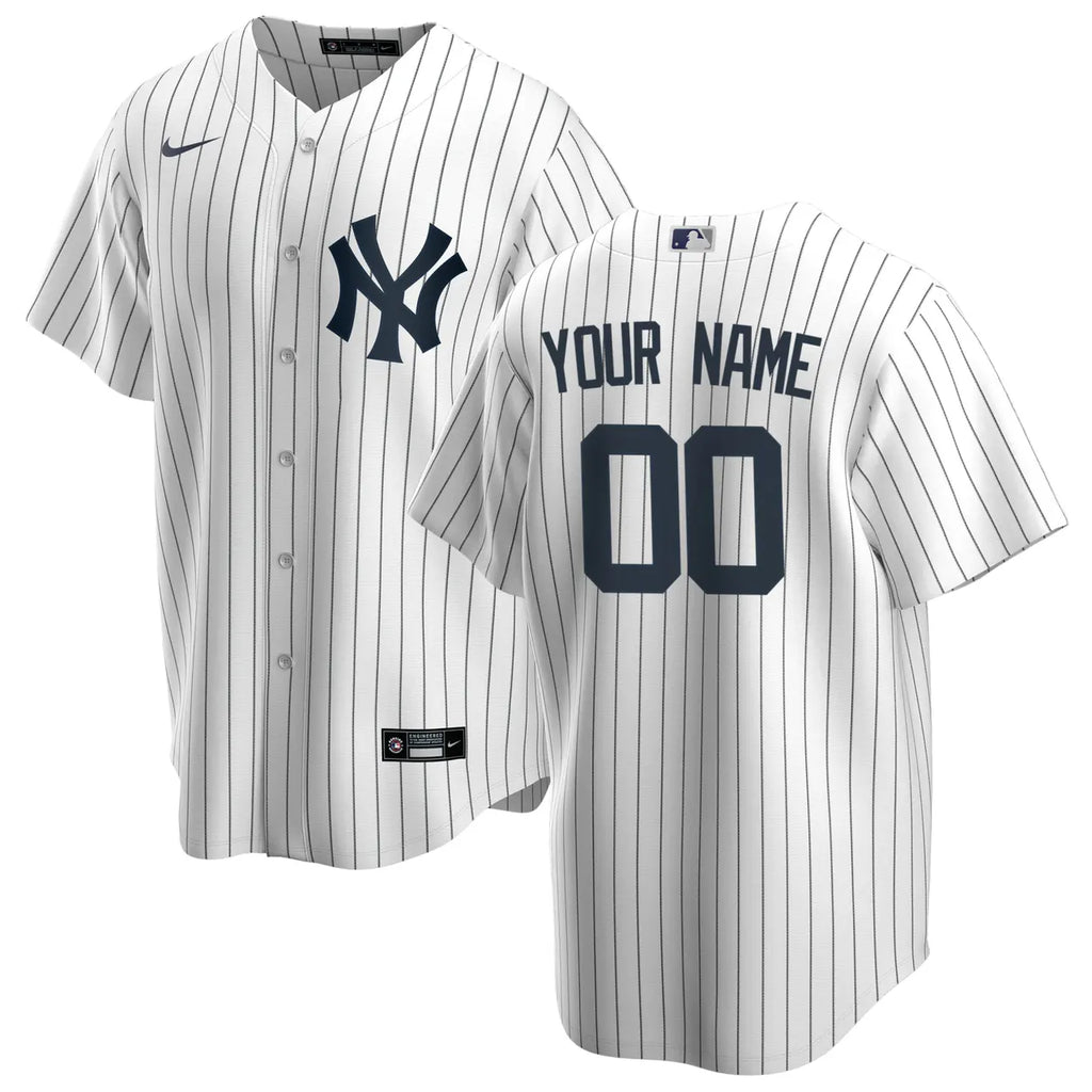 nike Yankees Pinstripe Custom Jersey