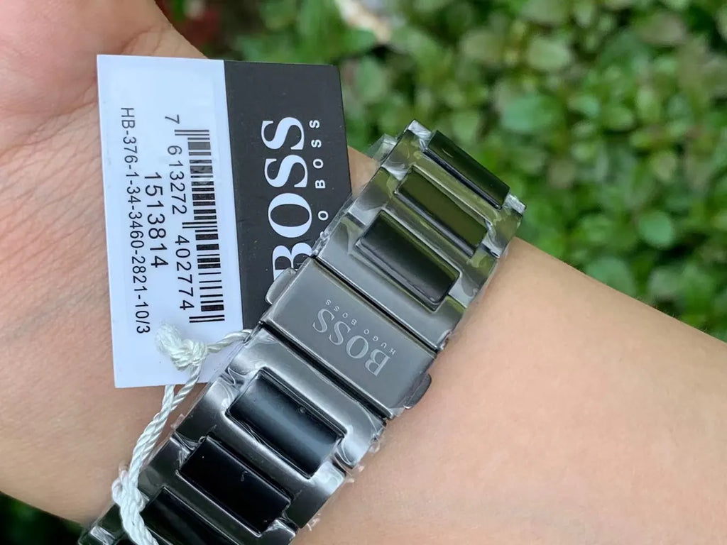 BOSS Gray Dial Steel Bracelet - Hình 2