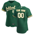 nike Athletics Green Custom Jersey