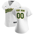 Athletics White Custom Jersey nike personalized