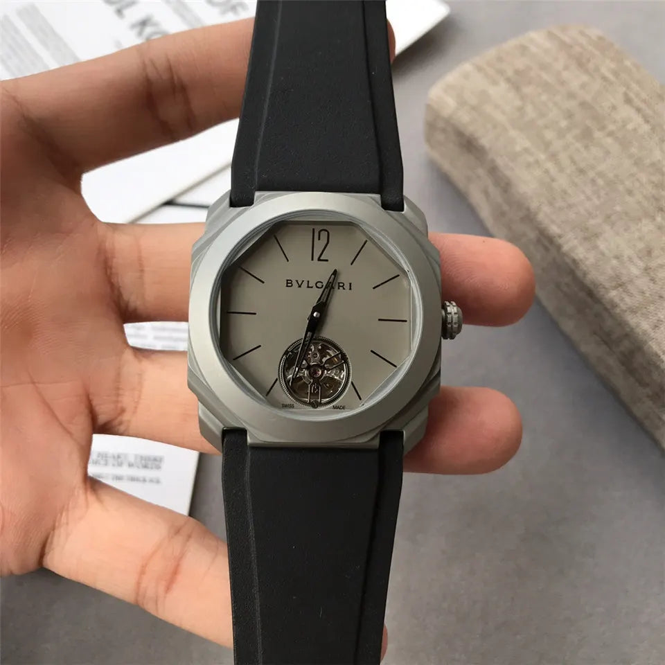 Bulgari Titanium Skeleton Watch - Hình 4