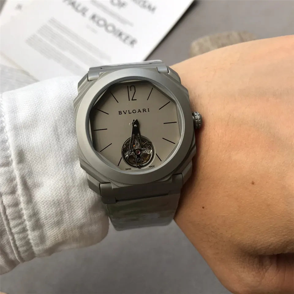 Bulgari Titanium Skeleton Watch
