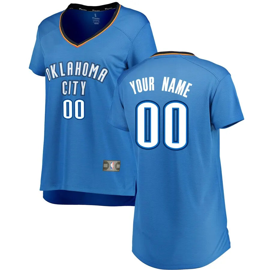 Fanatics OKC Thunder Blue Jersey