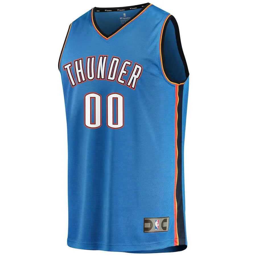 custom Fanatics Thunder Blue Jersey - Hình 2