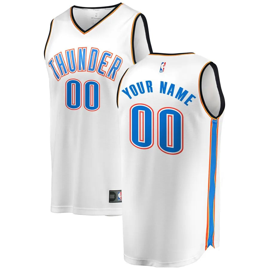 Fanatics OKC Thunder White Jersey