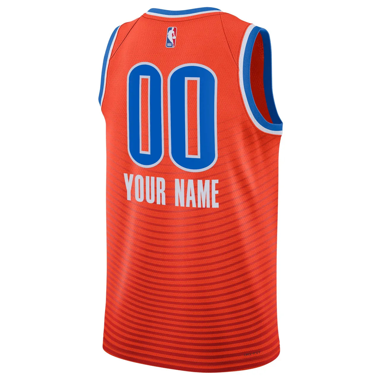 Jordan OKC Orange Jersey - Hình 3