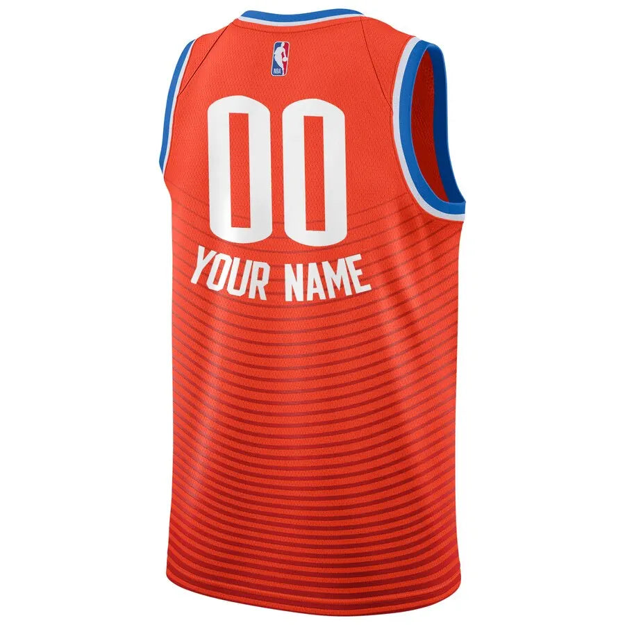 Nike Thunder Orange Jersey - Hình 3