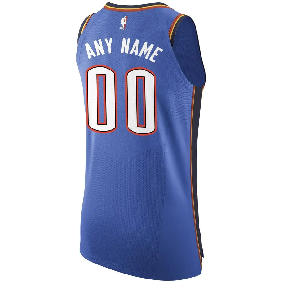 icon Nike Thunder Blue Custom Jersey - Hình 3