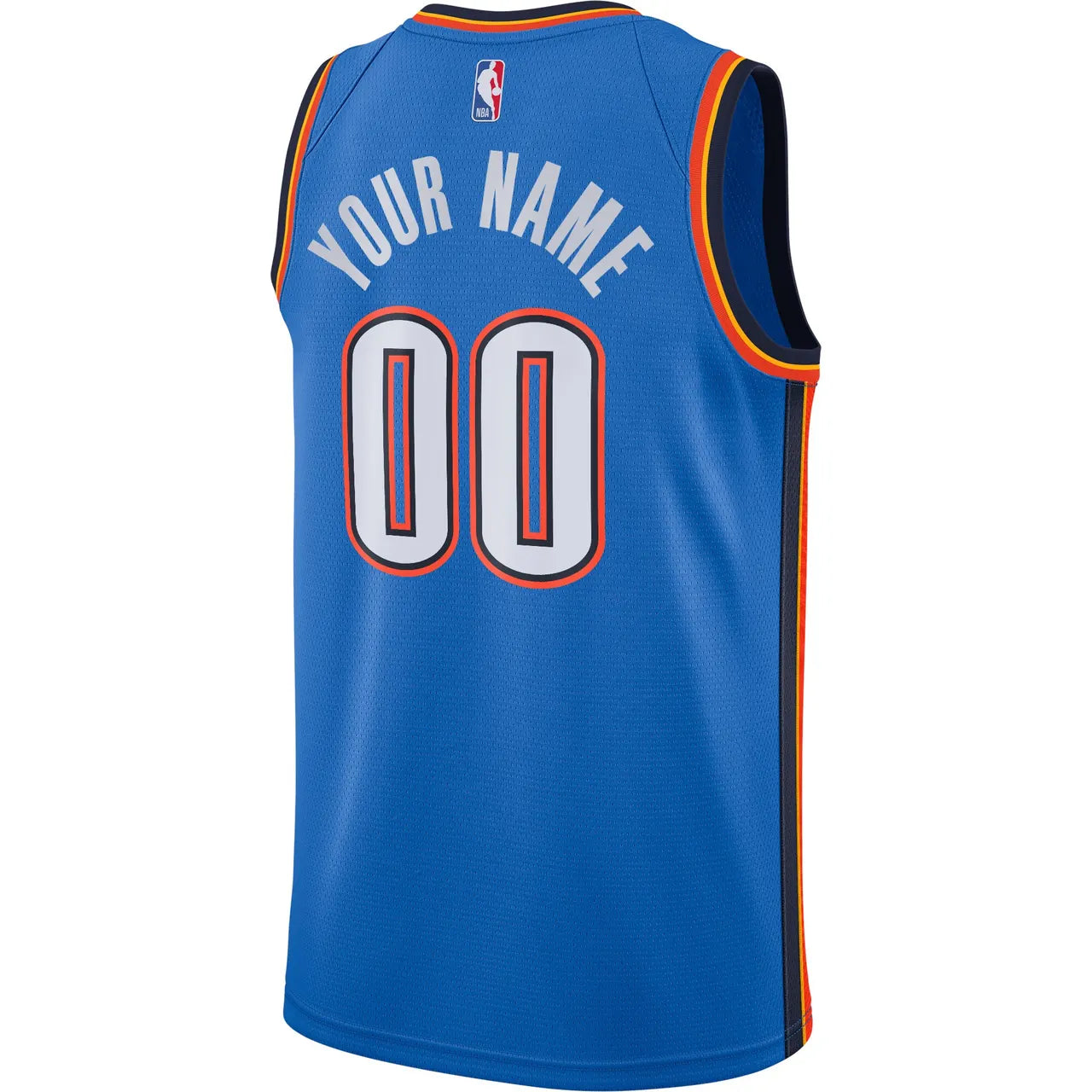 nike Thunder Blue Custom Jersey - Hình 4