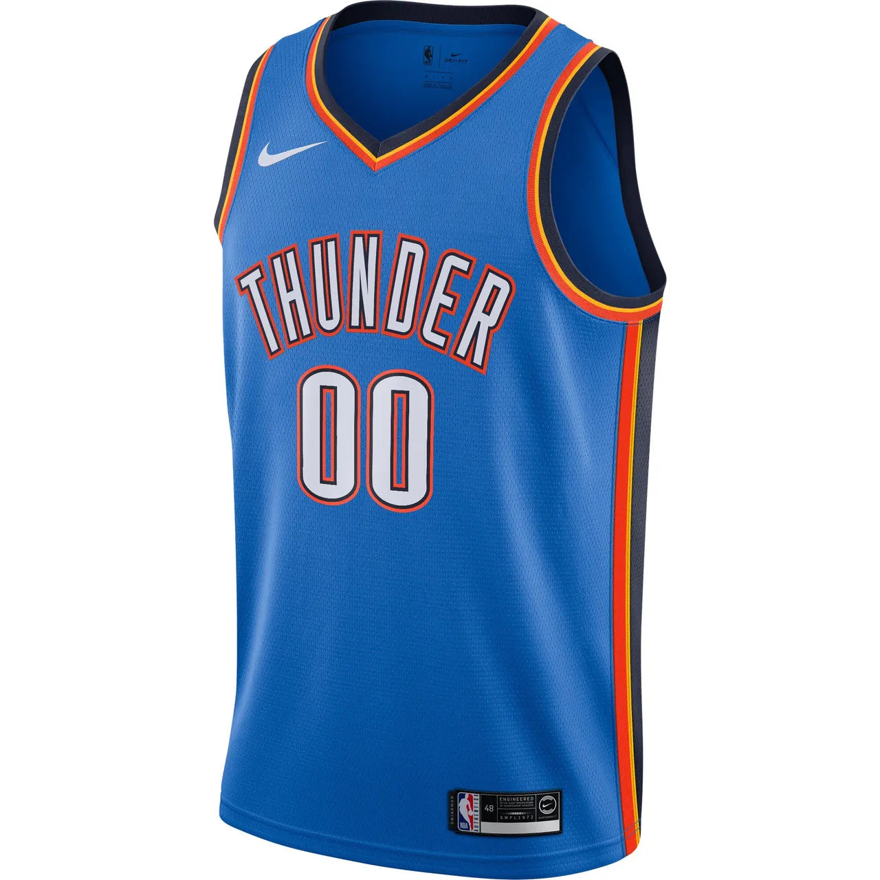 nike Thunder Blue Custom Jersey - Hình 3
