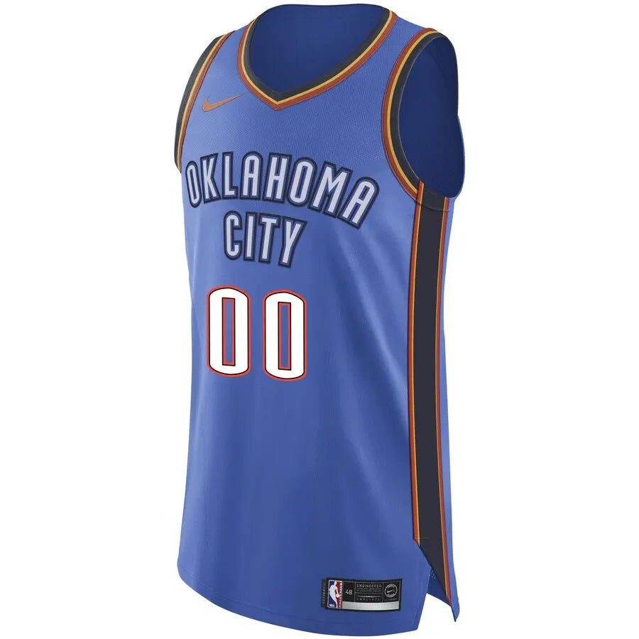 icon Nike Thunder Blue Custom Jersey - Hình 2