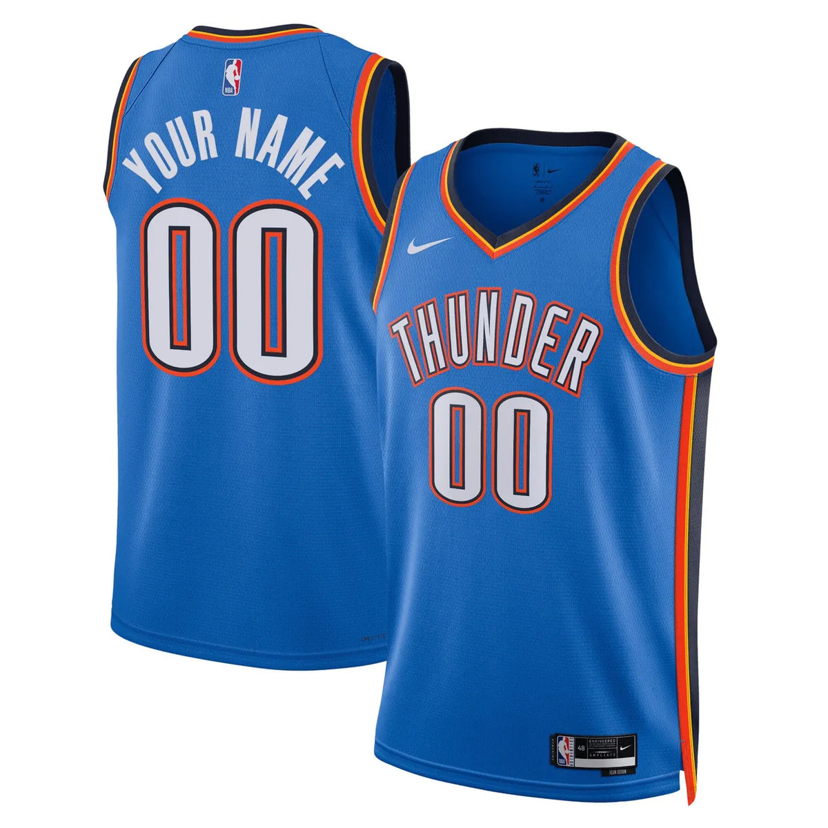 Thunder Blue Icon Jersey - Hình 2