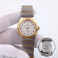 Omega Diamond Gold Silver Watch