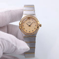 constellation Omega Gold Diamond Bezel