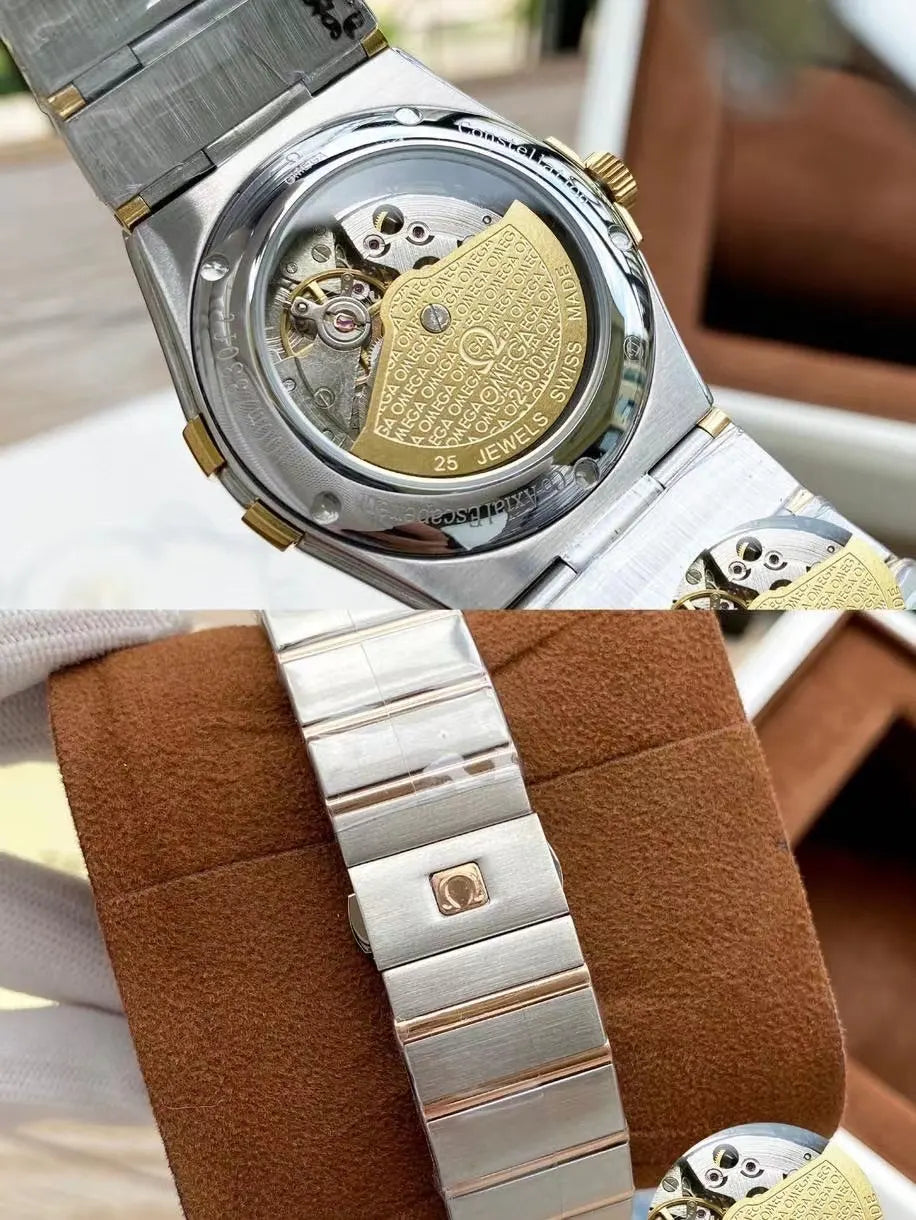 Omega Silver Diamond Set - Hình 2