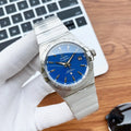 Omega Blue Dial Steel constellation