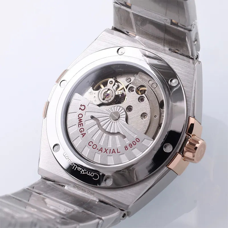 constellation Omega Gold Black Dial - Hình 2