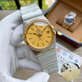 Omega Yellow Diamond Bezel