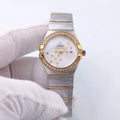 Omega Star Dial Diamond Steel