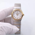 constellation Omega Diamond Bezel Steel Gold