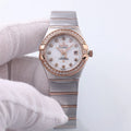 Omega Silver Dial Diamonds