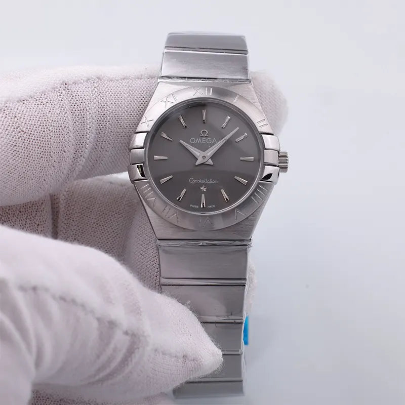 Omega Grey Dial Ladies Watch
