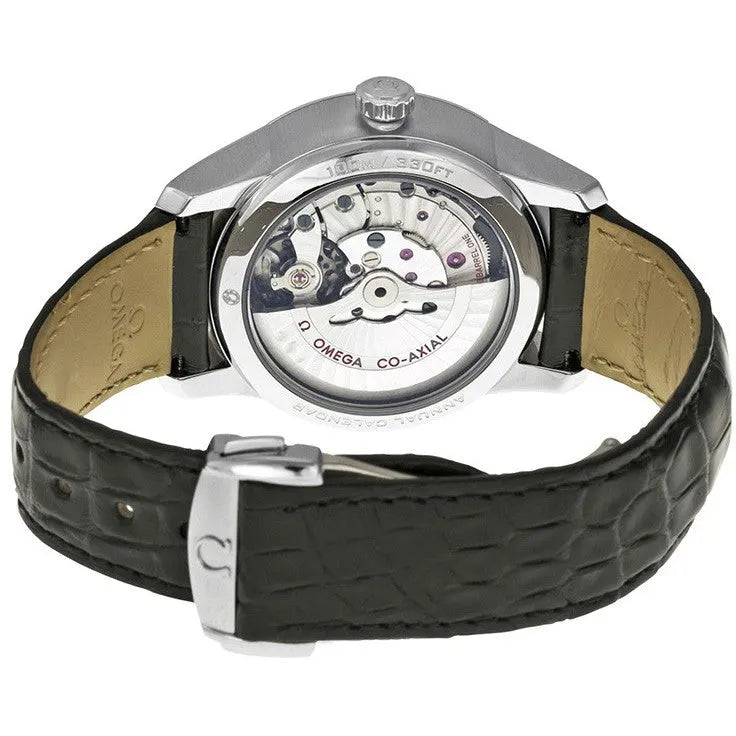 annual Omega De Ville Black Leather - Hình 3