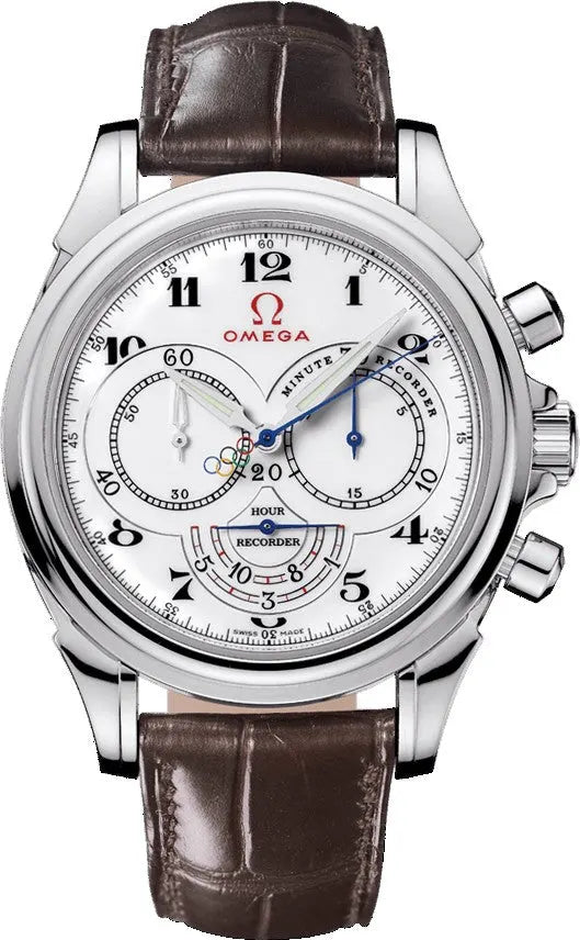 Omega Olympic Chronograph White