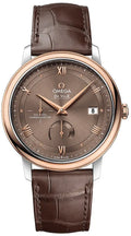 Omega Brown Leather Rose Gold