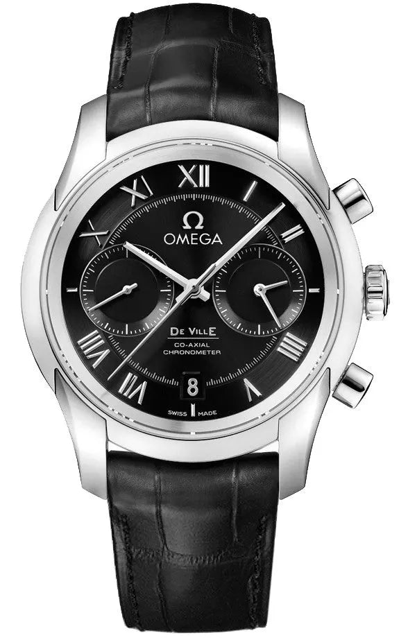 Omega De Ville Black Chronograph