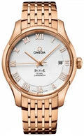 Omega Rose Gold Diamond Watch de ville