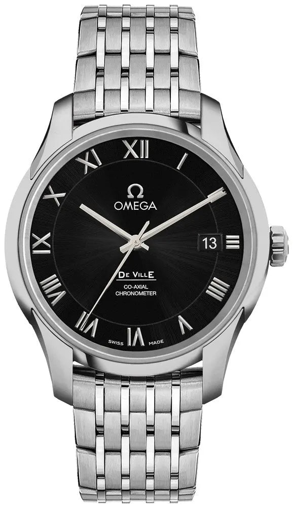 de Omega Black Dial Steel