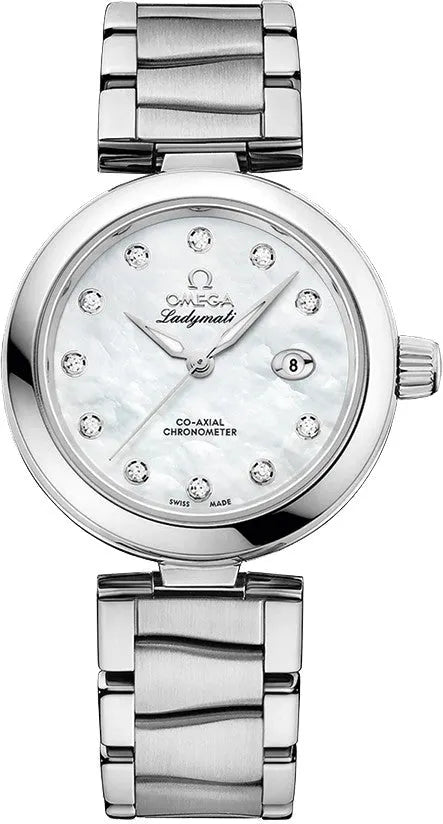 Omega Ladymatic Steel Diamond Markers