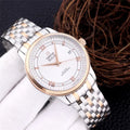 de Omega Two-Tone White Dial