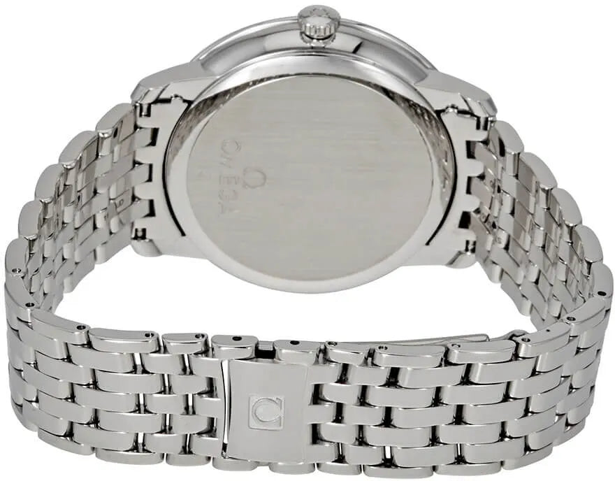 Omega Silver Steel Watch - Hình 3