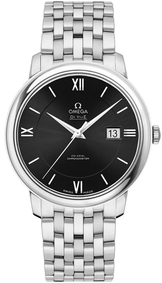 Omega Black Dial Steel Chronometer