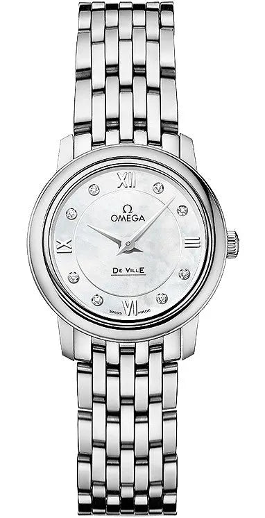 de Omega Diamond Silver Stainless Steel