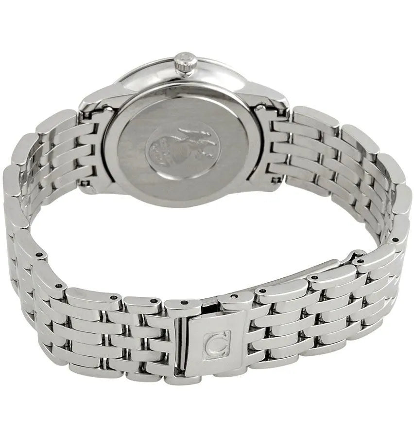 de ville Omega Silver Dial Steel - Hình 4